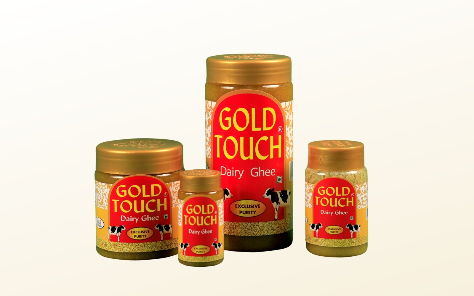 The Gold Touch ghee family in studio